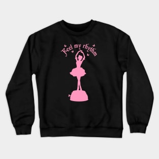 Follow my heartbeat Crewneck Sweatshirt